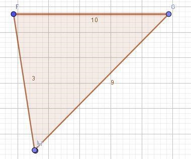 Num triangulo, o maior lado tem 10cm e um dos outros dois lados mede 3cm. quais as-example-2