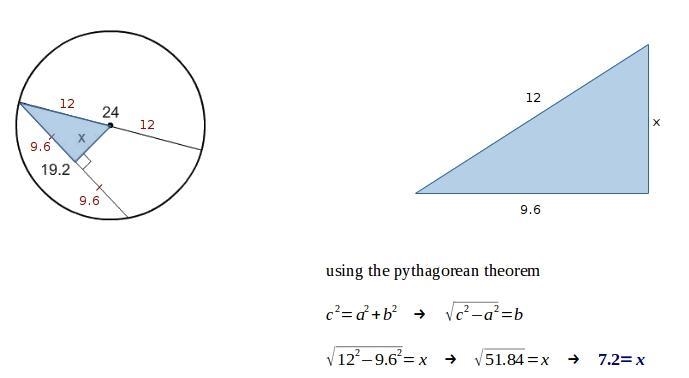 What is the value of x to the nearest tenth?-example-1