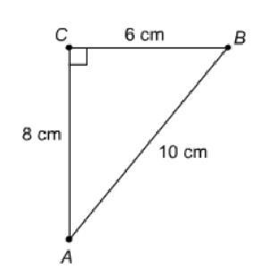 Which equation can be used to find B in the triangle below? 10 tan B - 8/10 tan B-example-1