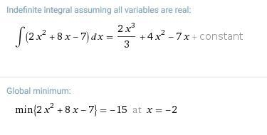 Quadratic function (f)x=2x^2+8x-7-example-3