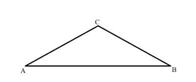 The leg of an isosceles triangle is 16 and the measure of one of the angles is 150. Find-example-1