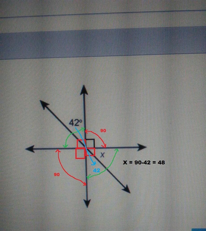 What is the measure of angle x​-example-1