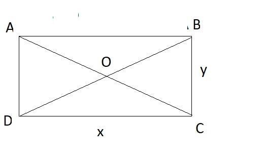 If the length of a diagonal of a rectangle is twice the length of one of the sides-example-1