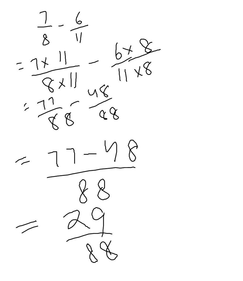 What is the best estimation of the equation 7/8-6/11?-example-1