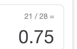 What is 21 divided by 28?-example-1