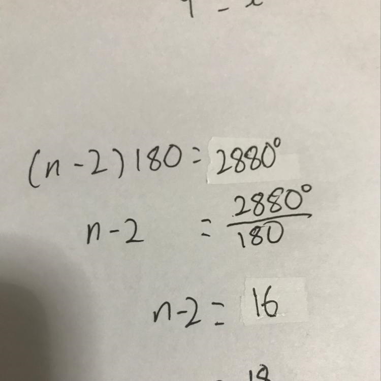 If the sum of the interior angle measures of a polygon with n sides is 2280 degrees-example-1