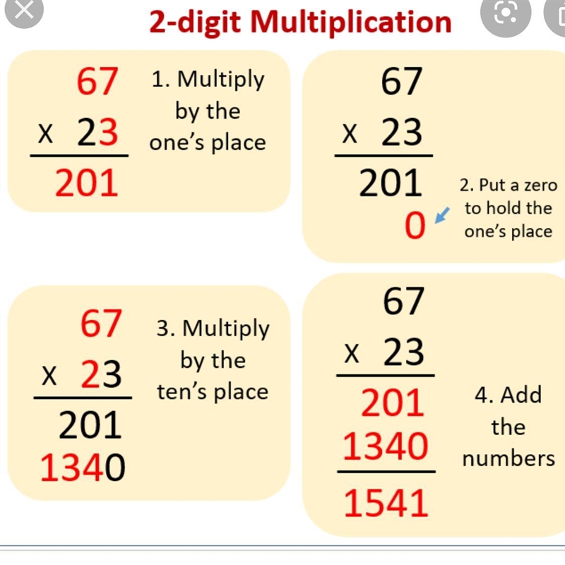 How to multiply with 2 digit numbers​-example-1