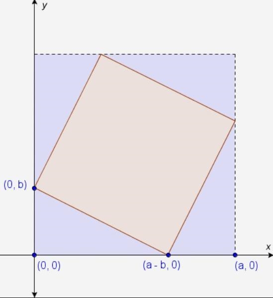 What is the ratio of the area of the inner square to the area of the outer-example-1