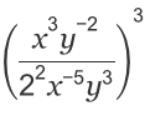 Consider the expression. What is the result of applying the quotient of powers rule-example-1