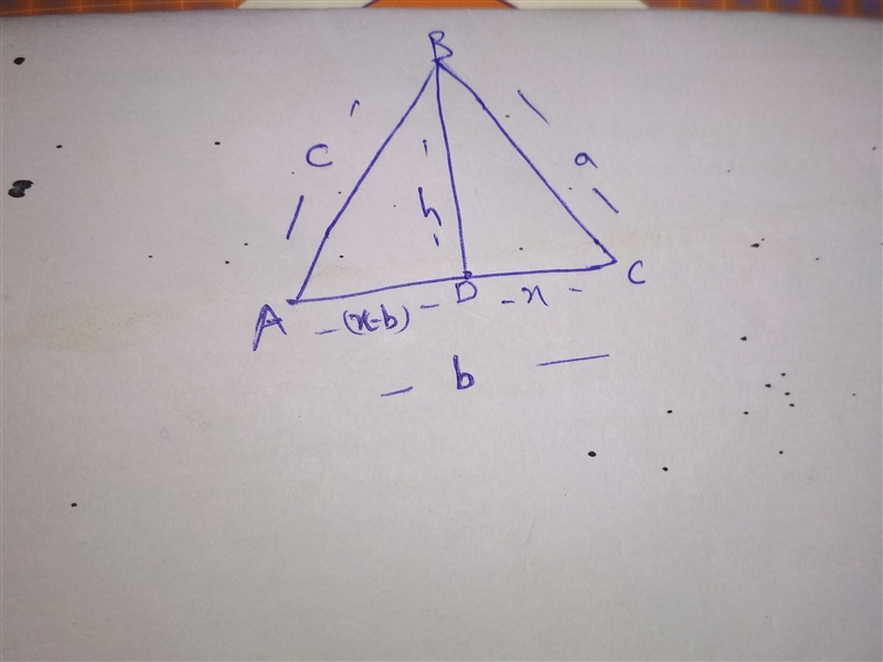 Solve the Law of Cosine: c^2 = a^2+ b^2 - 2abcosC for cos C.-example-1