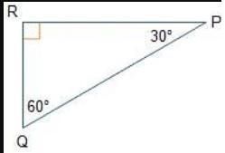 Given right triangle PQR, which represents the value of sin(P)? StartFraction R P-example-1