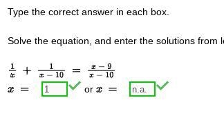 PLZ HELP!!!Solve the equation, and enter the solutions from least to greatest. If-example-1