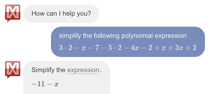 I NEED HELP PLEASE HURRY simplify the following polynomial expression 3 x 2 - x - 7 - 5 x-example-1