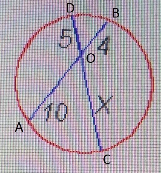 What does x equal. 8, 9, or 10?​-example-1