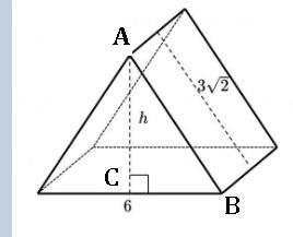 Each vertical cross-section of the triangular prism shown below is an isosceles triangle-example-1