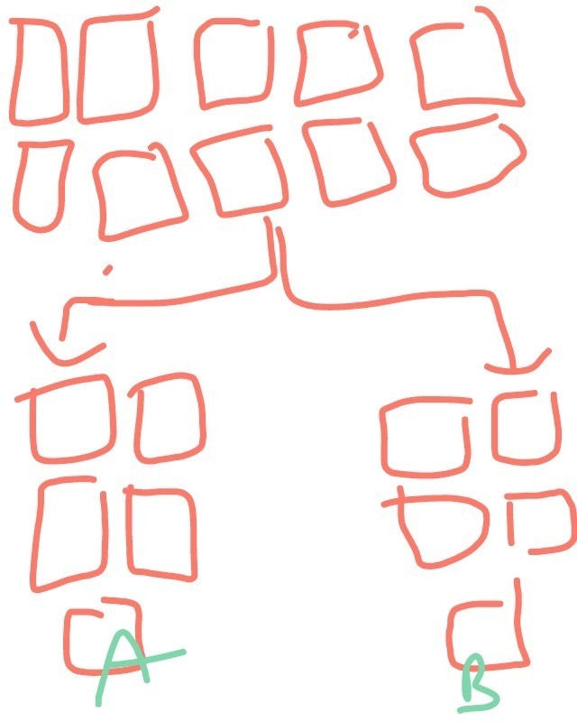 Draw base ten blocks to model division with regrouping for each division expression-example-1