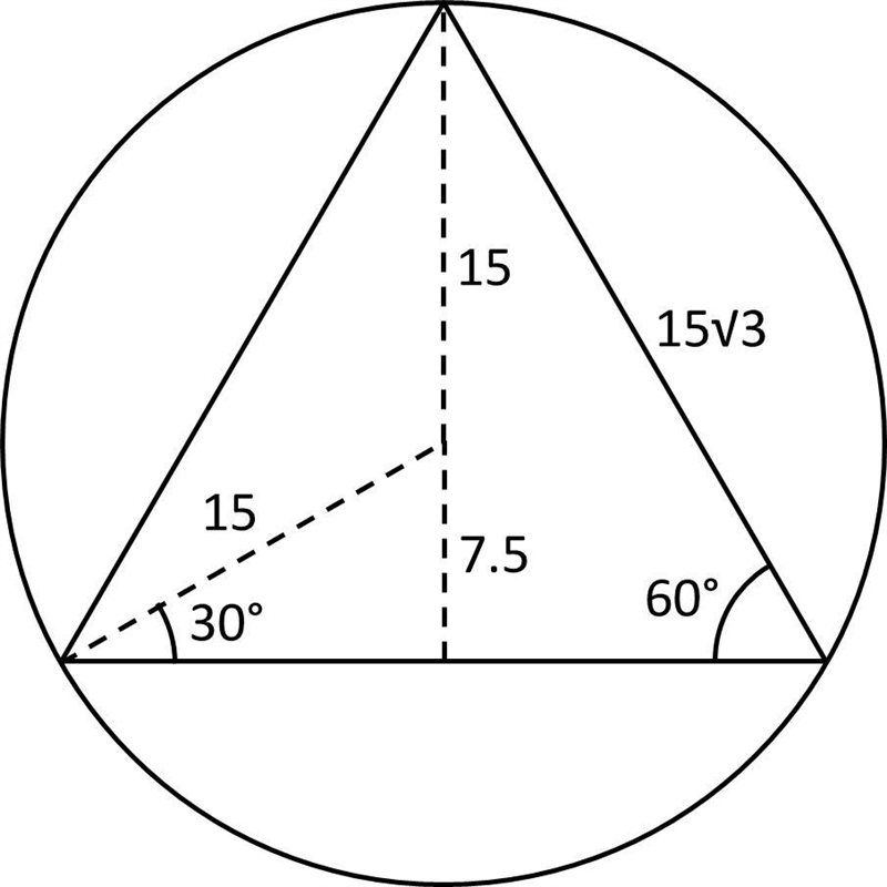 There is a circular park of radius 15 meters. Three friends Lillian, William, and-example-1