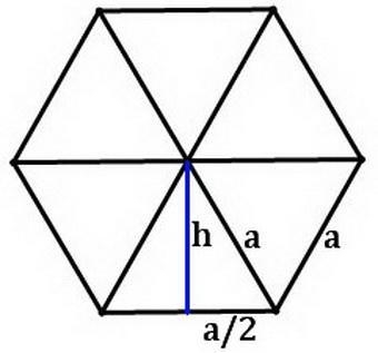 29. Find the area of a regular hexagon with apothem of 6 inches.-example-1