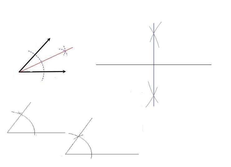 L.) How do you construct congruent segments, segment bisectors, angles, and angle-example-1