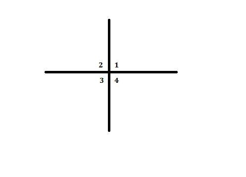 How do i draw 4 angles forming 4 linear pairs?-example-1