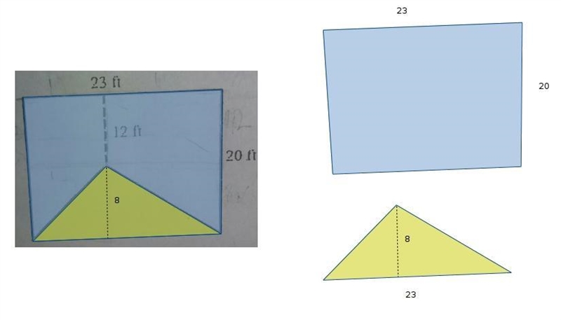 Find the area of the irregular figure. I've been stuck on this for awhile. Please-example-1