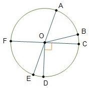 In circle O, and are diameters. Arc ED measures 17°. Circle O is shown. Line segments-example-1