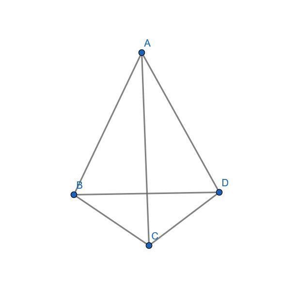 in quadrilateral BADC, AB= AD and BC= DC. The line AC is a line of symmetry for this-example-1