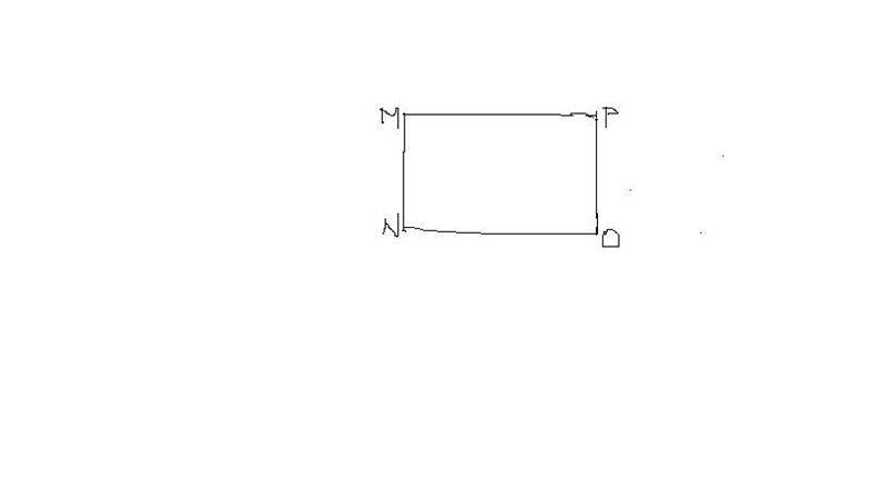 Construct a quadrilateral MNOP with sides MN =5cm, NO=7cm ND angle N=anglem=angle-example-1