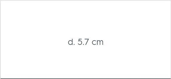 the longest side of an acute isosceles triangle is 8 centimeters. rounded to the nearest-example-2