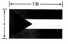 10. Make Sense and Persevere The flag of the Bahamas includes an equilateral triangle-example-1