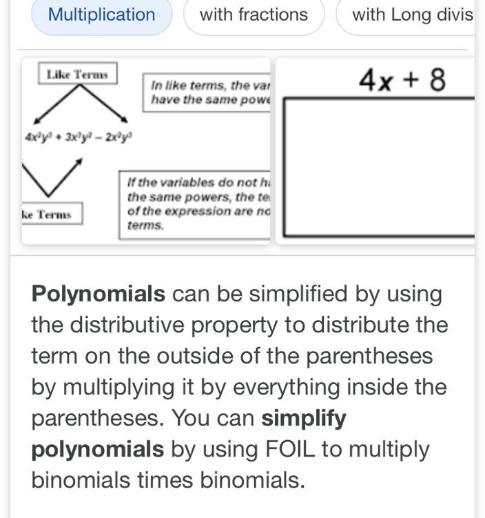 How do you simplify polynomials-example-1