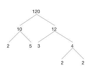 8. What is the prime factorization of 120?​-example-1