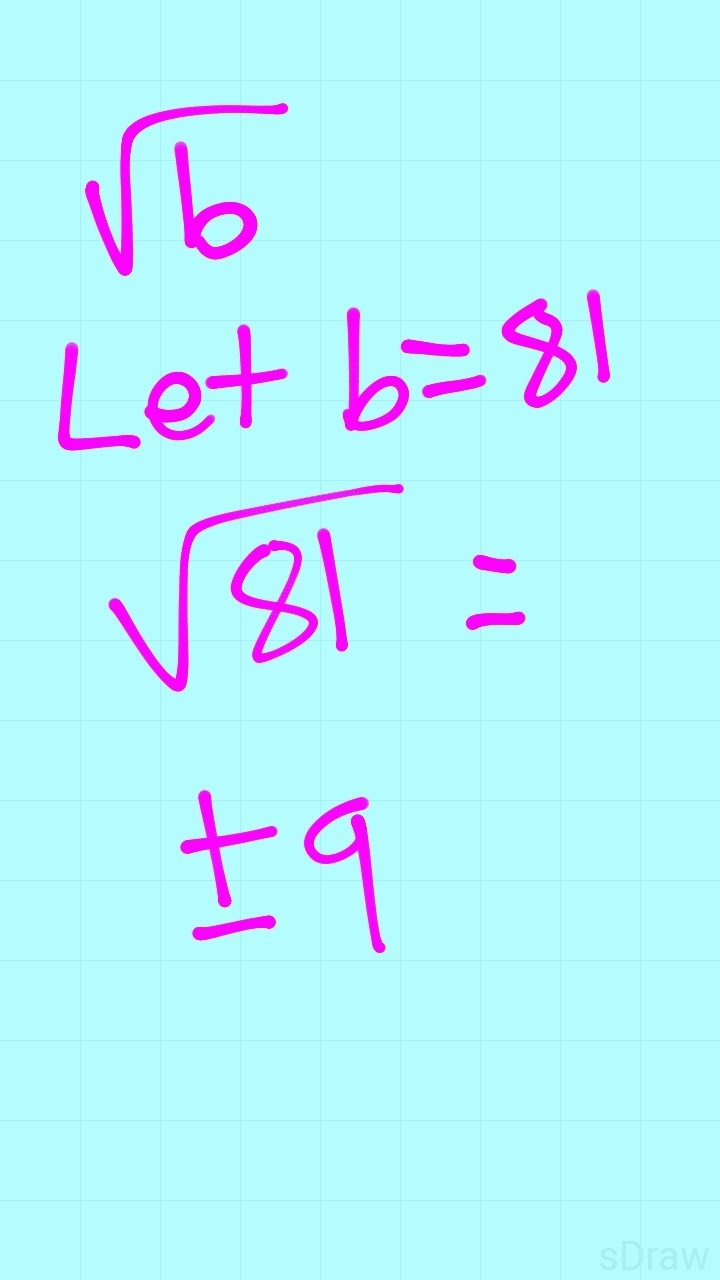 For any real number b, sqrtbwht is the principal square root of 81-example-1