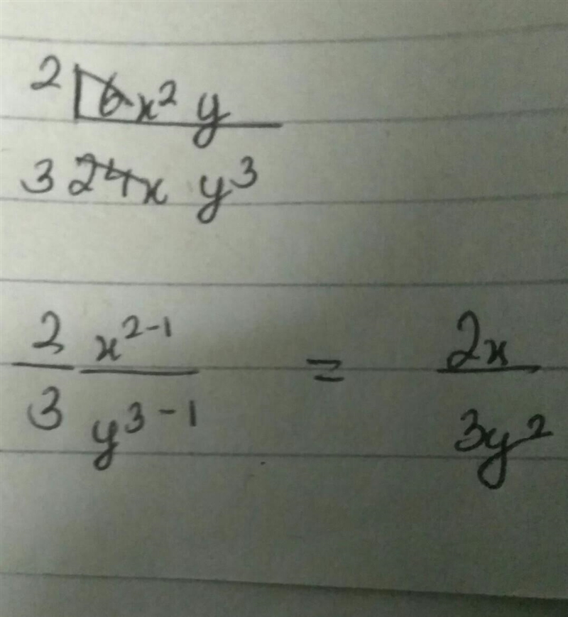 Latesha needs to simplify a polynomial expression for homework 16x^2y/ 24xy^3 What-example-1