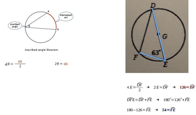 How do I find this arc measure?-example-1