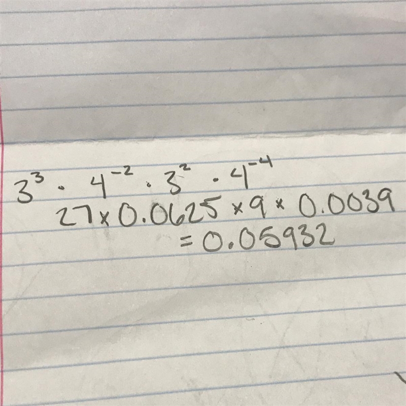 3^3 × 4^–2 x 3^2 × 4^-4 =-example-1