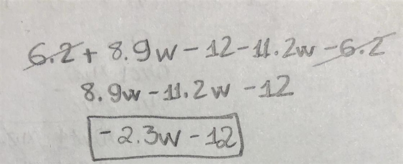 6.2 + 8.9w -12- 11.2w -6.2-example-1