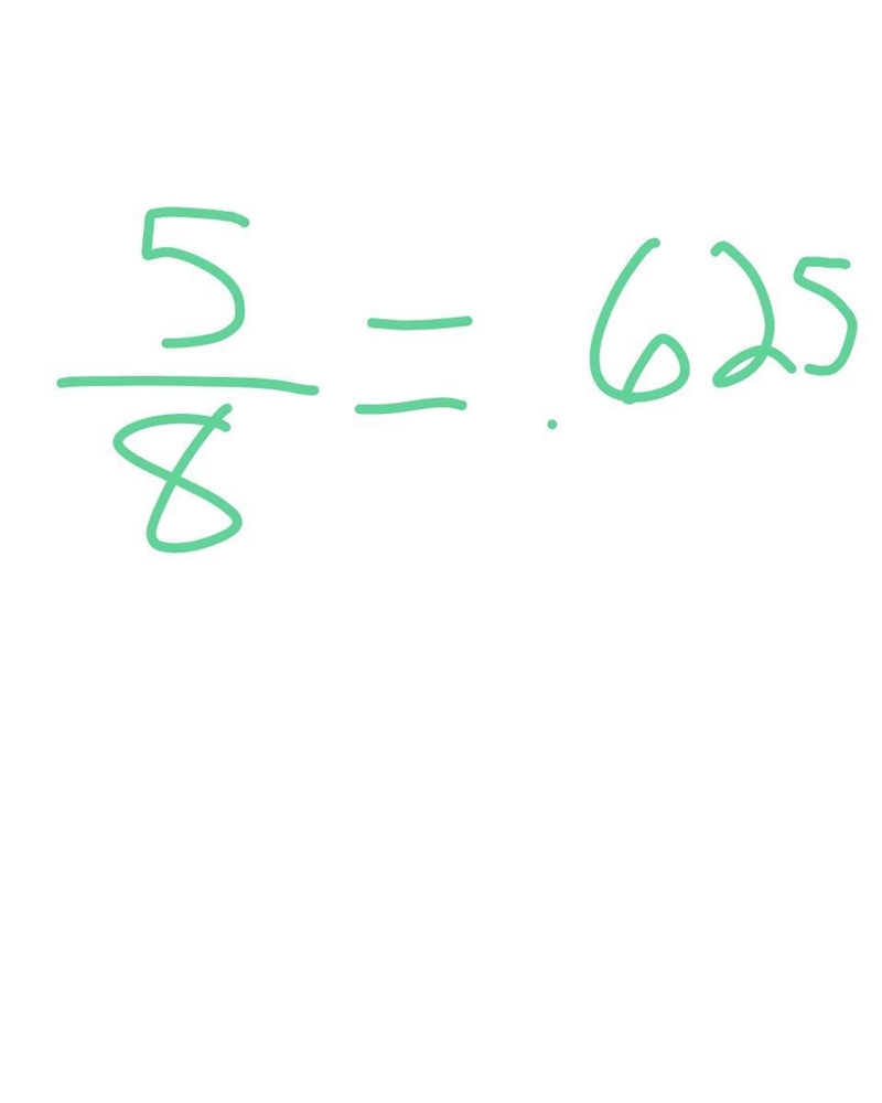 Is 5/8 grater than or less than 0.625-example-2