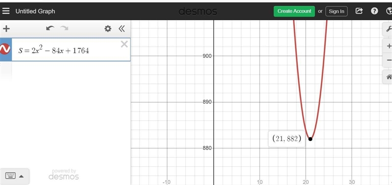 Two numbers have a difference of 42. What is the sum of their squares if it is a minimum-example-1