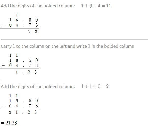 16.5 + 4.73 show work on how you got the answer-example-2