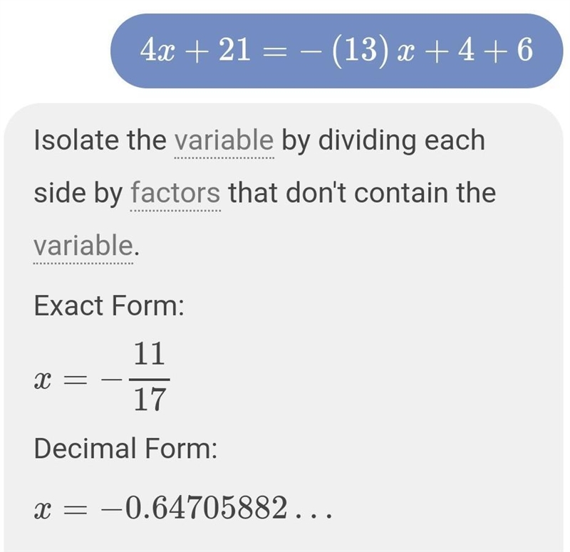 What are the solutions of the equation 4x+21=−(13)x+4+6 ?-example-1