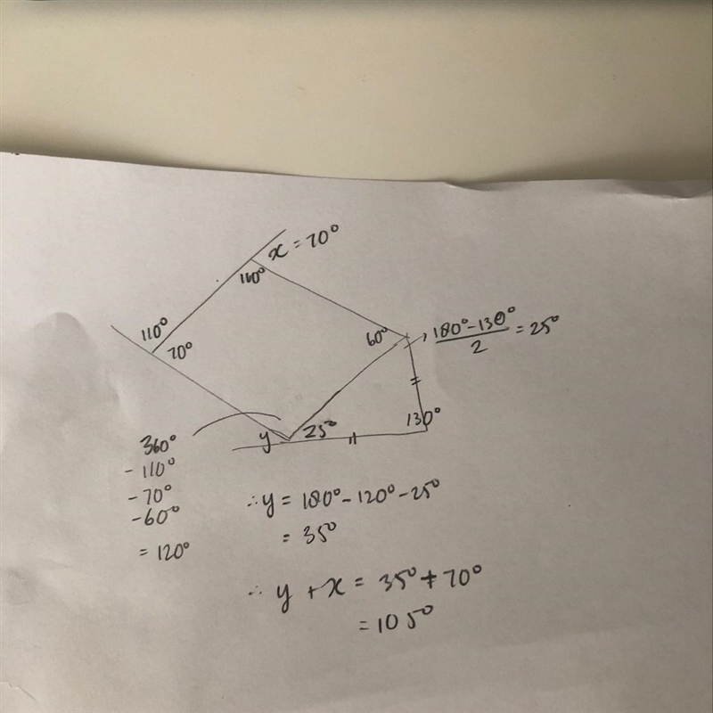 Diagram 2 shows an isosceles triangle MPQ, HSP and KPM are straight lines. Find the-example-1