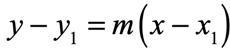 A line slope of 7 and passes through the point (1,16) what is its equation in slope-example-1