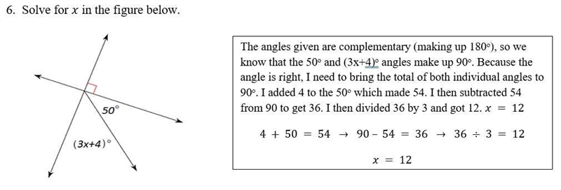 6. Solve for x in the figure below.-example-1