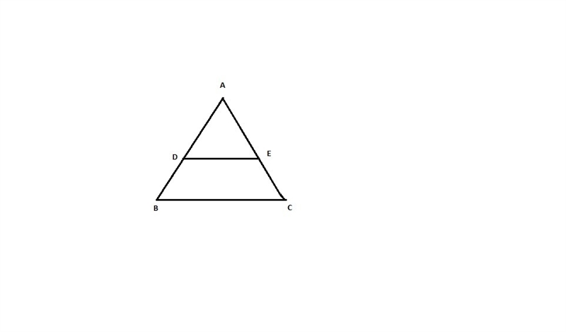 PLEASE, I NEED HELP FOR A CLASS. The length of triangle base is 26. A line, which-example-1