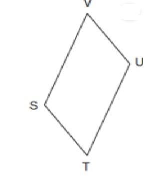 In the diagram below of a parallelogram STUV, SV=x+3, VU 2x-1, and TU=4x-3. What is-example-1