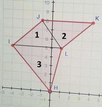 Find the area of the polygon. Look at the picture please A : 24.6 square units B : 25.8 square-example-1