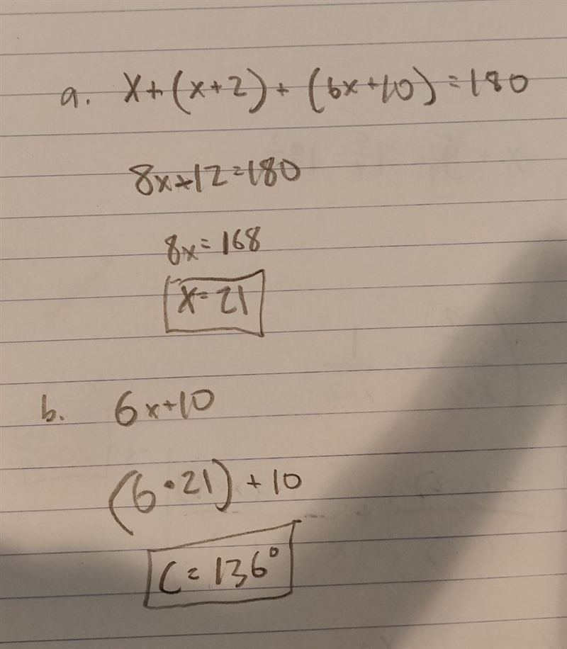 3. Triangle ABC has angle measures as shown.-example-1