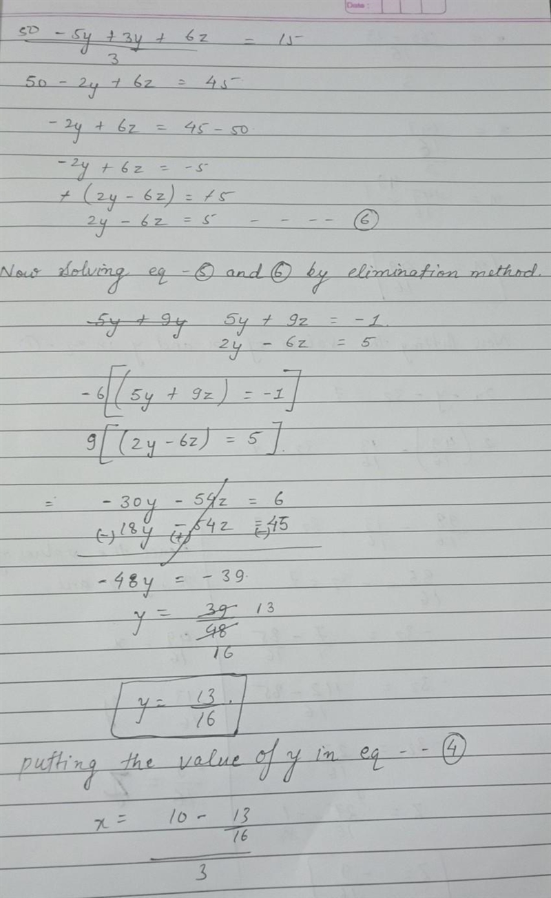 2x-y-3z=7, 3x+y+=10, 5x+y+2z=15-example-2