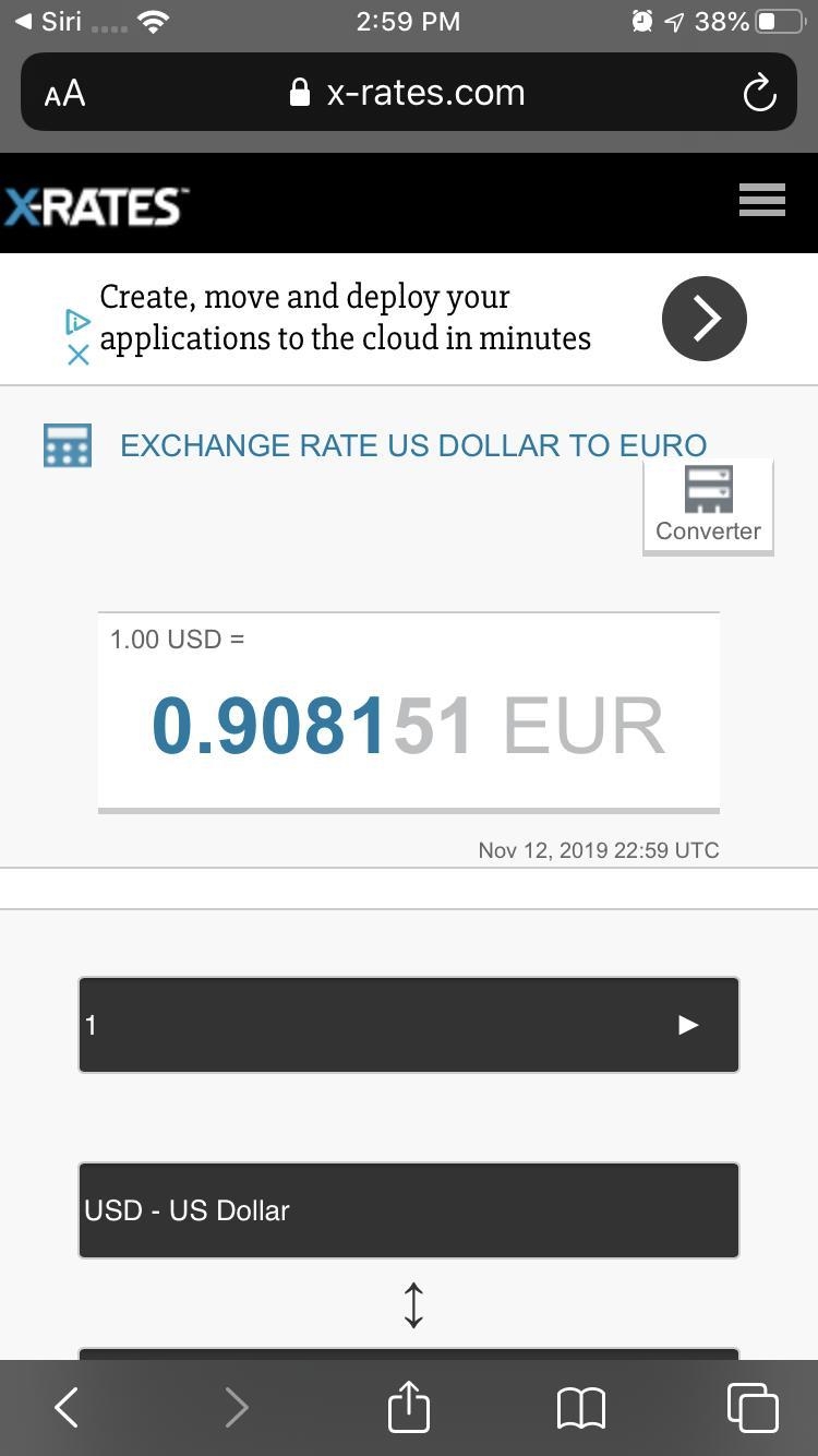 You can exchange 25 U.S. Dollars for 20 Euros. What is the exchange rate in U.S. Dollars-example-1